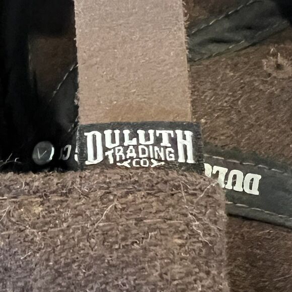 Duluth Trading Co Wool Blend Cap Hat Brown Men's Size M/L Adjustable Strap Logo - Picture 14 of 14